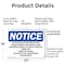 Signmission Co-Pay Is Due At The Time Of Visit Please, 24 in W x Rectangle, Plastic OS-2PACK-NS-P-1824-L-10834 - alternate 7